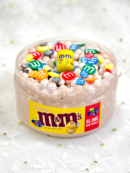 M&M Chocolate Slime